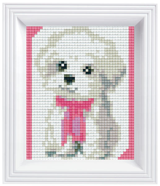 Pixelhobby classic gift set - pink puppy