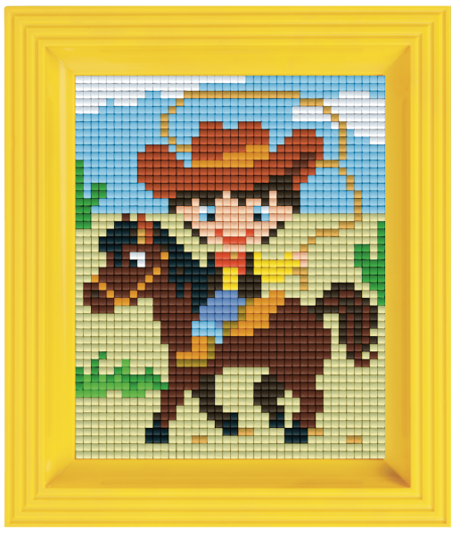 Pixelhobby Klassik Geschenkset - Cowboy