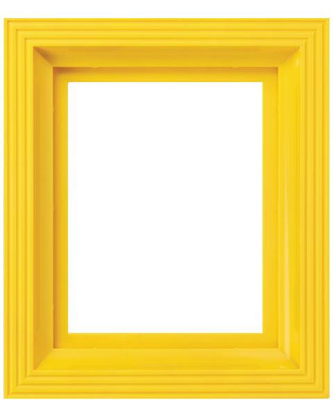 Rahmen gelb