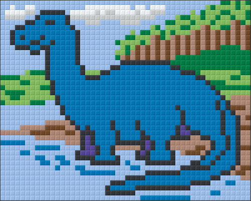 Pixel Klassik Set - Dinosaurier