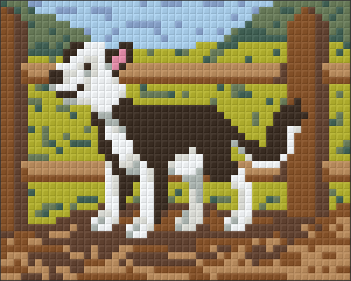 Pixel hobby classic template - dog