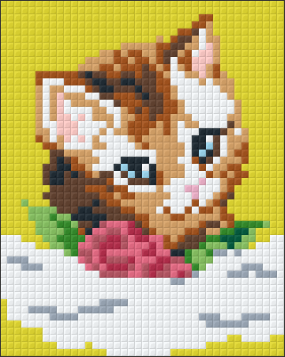 Pixelhobby Klassik Vorlage - Katze 3