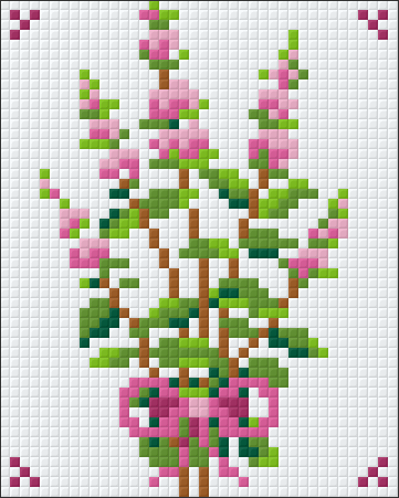 Pixel hobby classic template - flower series 2