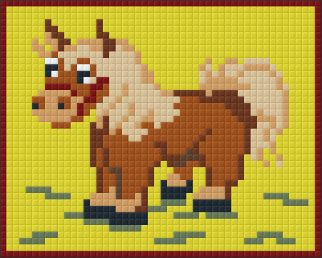 Pixel Klassik Set - Pferd