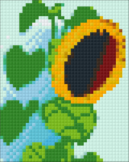 Pixel hobby classic template - sunflower