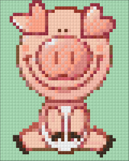 Pixel hobby classic template - pig