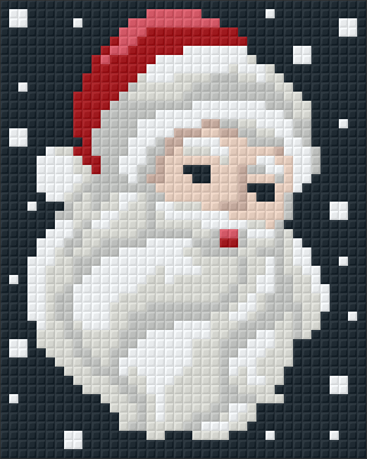 Pixelhobby Klassik Vorlage - Santa