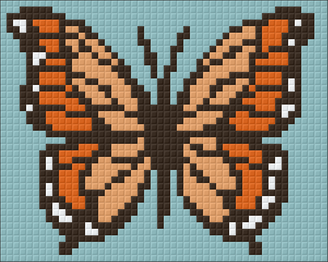 Pixel Klassik Set - Schmetterling