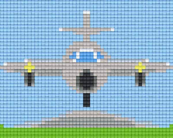 Pixel Klassik Set - Flugzeug