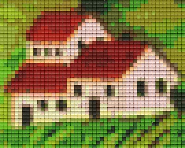 Pixelhobby Klassik Vorlage - Toscanahaus