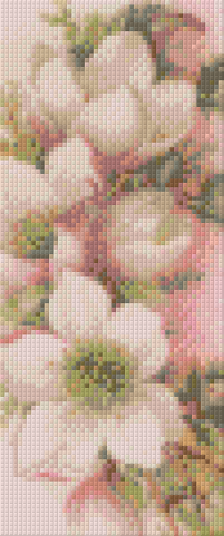 Pixel hobby classic template - rose blossoms
