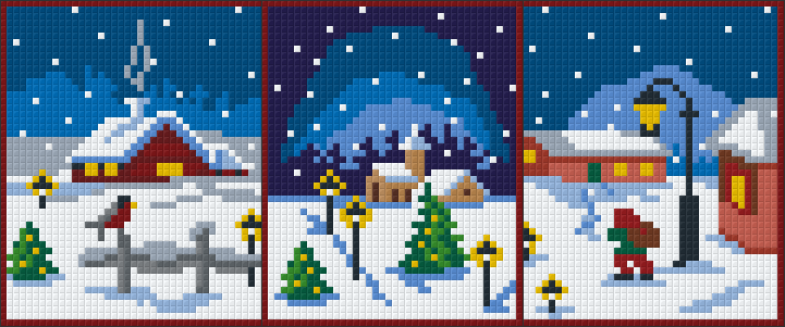 Pixelhobby Klassik Vorlage - Weihnachtsserie