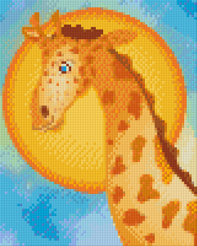Pixelhobby Klassik Vorlage - Gea Giraffe