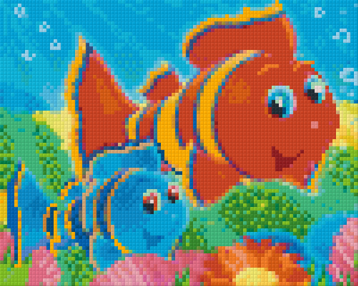 Pixel hobby classic template - clown fish