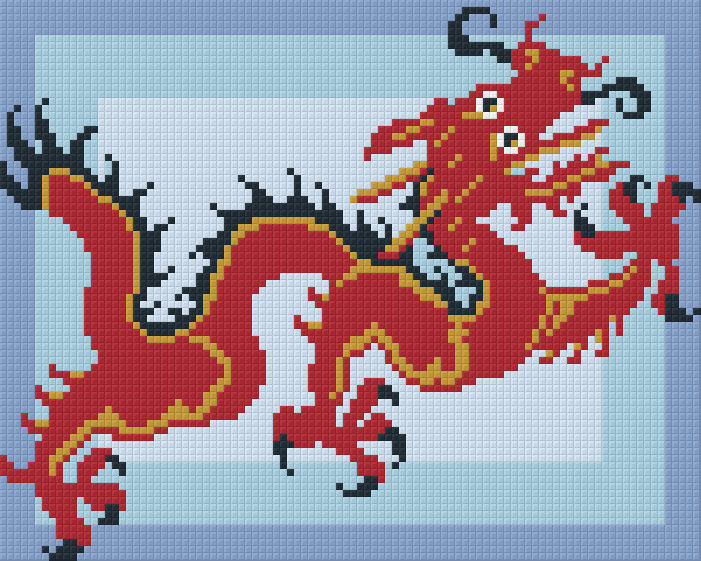 Pixel hobby classic template - dragon