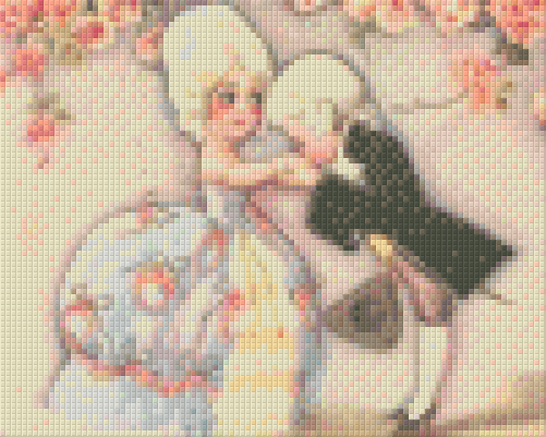 Pixel hobby classic template - the kiss on the hand