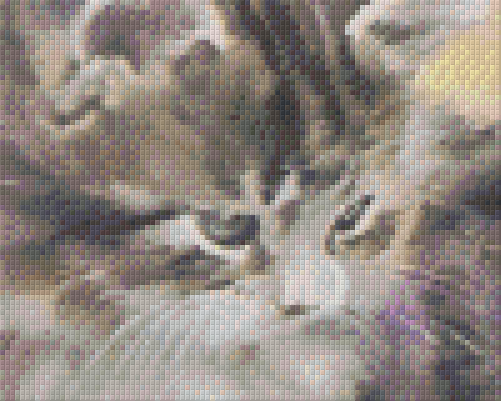 Pixelhobby Klassik Set - Graue Katze