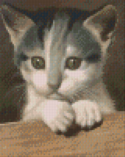 Pixelhobby Klassik Vorlage - Kätzchen