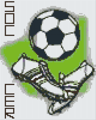 Pixel hobby classic template - football