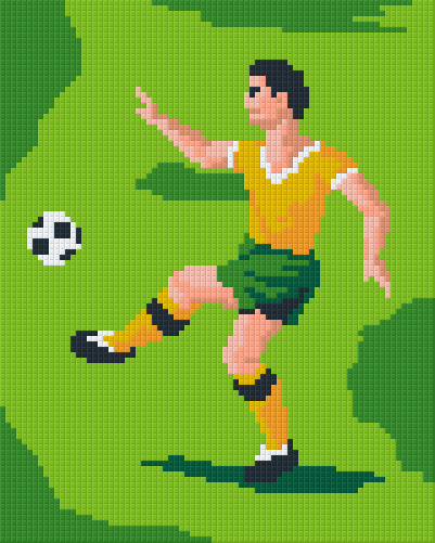 Pixel hobby classic set - footballer