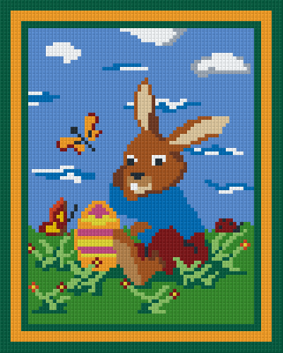 Pixel hobby classic template - Easter Bunny