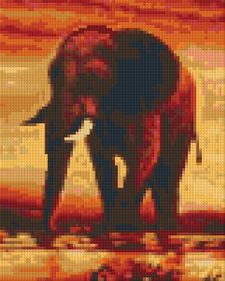 Pixel hobby classic template - elephant