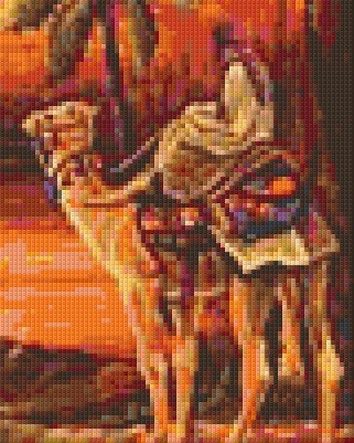 Pixelhobby Klassik Vorlage - Kamel