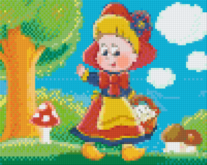 Pixel hobby classic template - Little Red Riding Hood