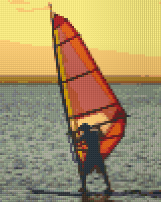 Pixelhobby Classic Set - Windsurfer