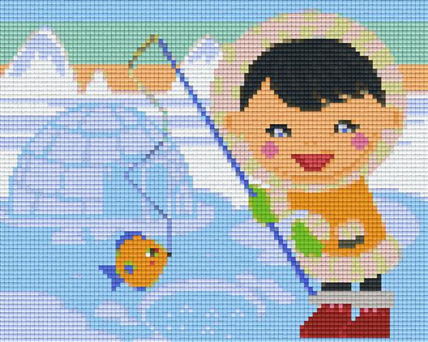 Pixel hobby classic template - Eskimo fishing