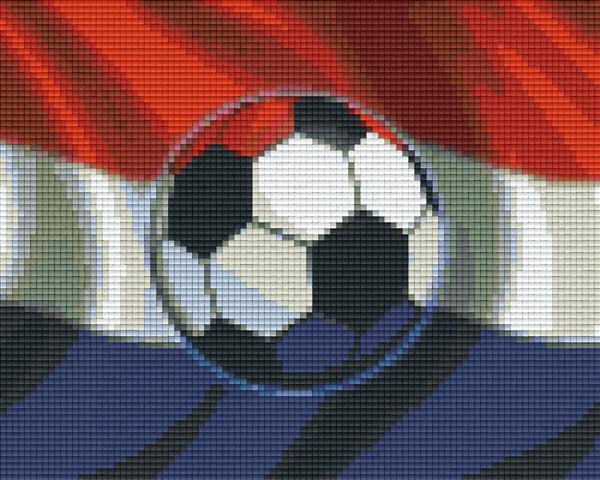 Pixelhobby Klassik Vorlage - Niederländischer Fußball