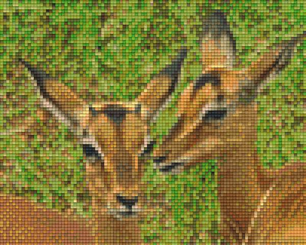 Pixelhobby Klassik Set - Zwei Antilopen