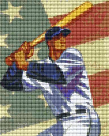 Pixelhobby Klassik Vorlage - Baseball