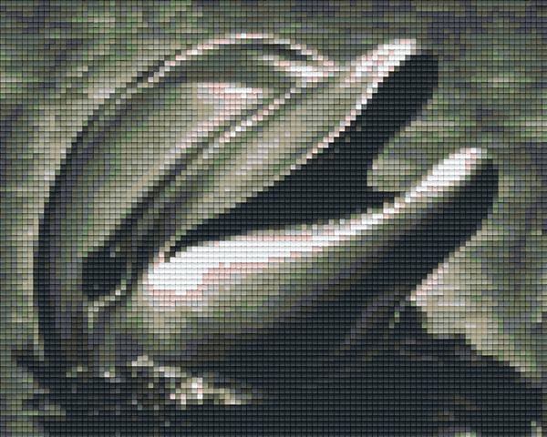 Pixelhobby Klassik Vorlage - Delphin
