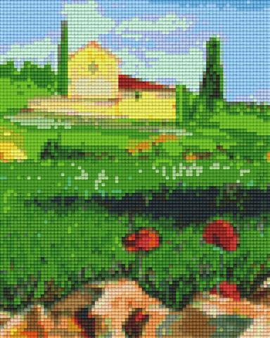 Pixel hobby classic template - landscape in Italy