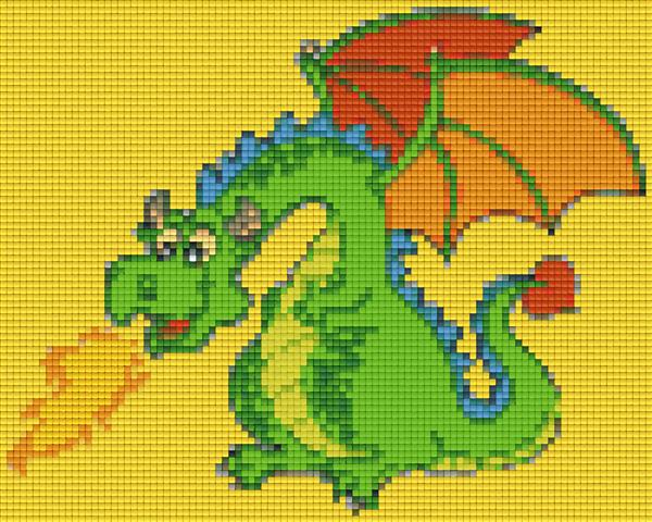 Pixelhobby Klassik Vorlage - Little Dragon