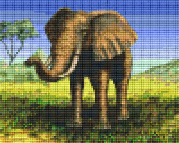 Pixel hobby classic template - elephant