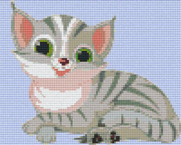 Pixelhobby Klassik Vorlage - Katze
