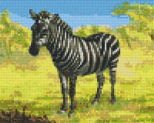 Pixelhobby Klassik Vorlage - Zebra