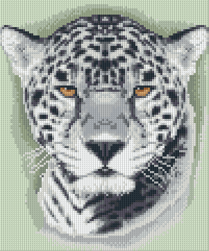 Pixelhobby Klassik Vorlage - Jaguar