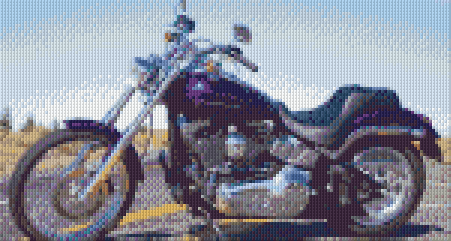Pixel hobby classic set - motorbike