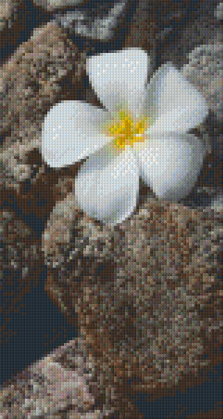 Pixel hobby classic template - stone flower