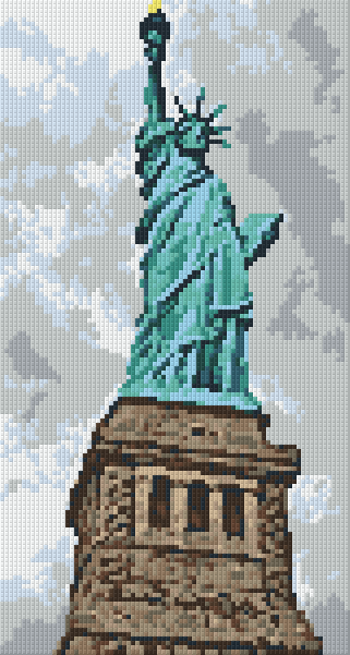 Pixel hobby classic template - Statue of Liberty