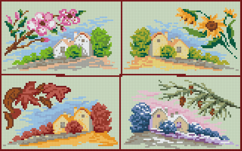 Pixelhobby Classic Set - Four Seasons