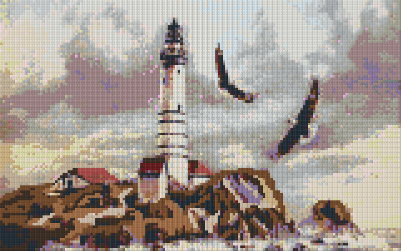 Pixel hobby classic template - lighthouse