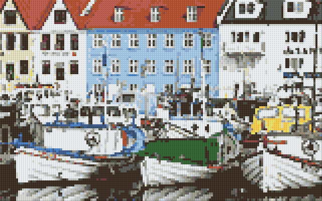 Pixelhobby Klassik Vorlage - Hafen