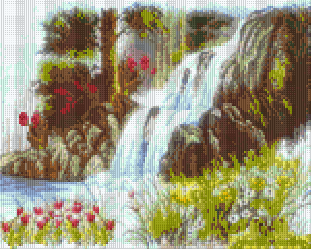 Pixel hobby classic template - waterfall