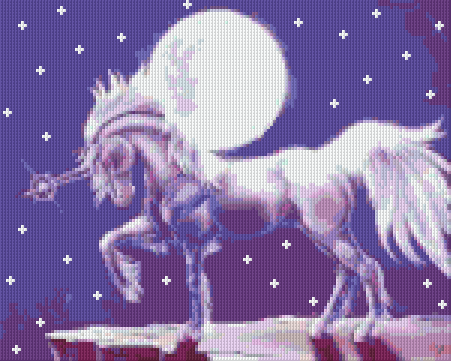 Pixel hobby classic template - unicorn