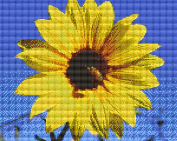 Pixelhobby Klassik Vorlage - Sonnenblumen