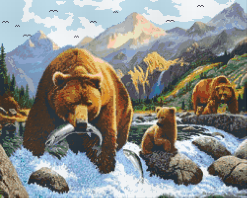 Pixel hobby classic set - bear family